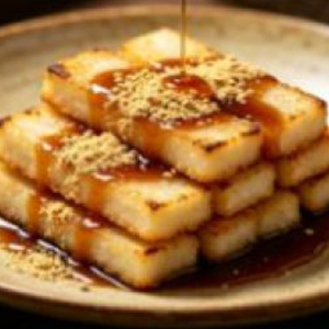 Handmade Brown Sugar Glutinous Rice Cakes (6 pcs) 手工红糖糍粑
