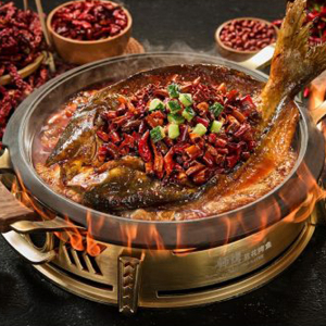 Spicy Fragrant Grilled Fish (尝鲜价) 香辣豆花烤鱼