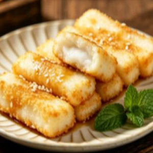 Handmade Crispy Fried Milk (6 pcs) 手工炸鲜奶