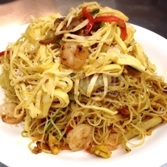 A40. Pan-Fried Clear Rice Noodles in Malaysian Style / 馬來陳村粉