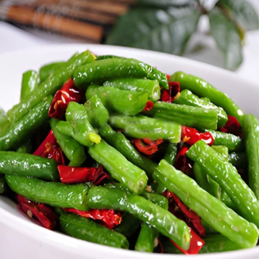 A19. Pan-Fried Green Beans & Minced Pork / 乾扁四季豆