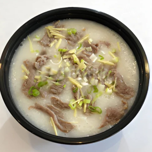 B6. Sliced Beef Congee / 滑牛肉粥