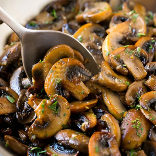 A20. Pan-Fried Mixed Mushrooms / 荷香炒野菌