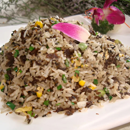 A27. Diced Duck & Preserved Vegetable Fried Rice / 梅菜鴨粒炒飯