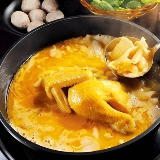 A23. Fish Maw and Vegetables in Consomm&eacute; / 上湯花膠浸農家菜