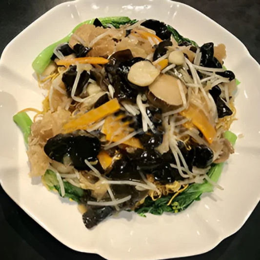 A17. Pan-Fried Buddha&rsquo;s Feast / 乾炒粗齋