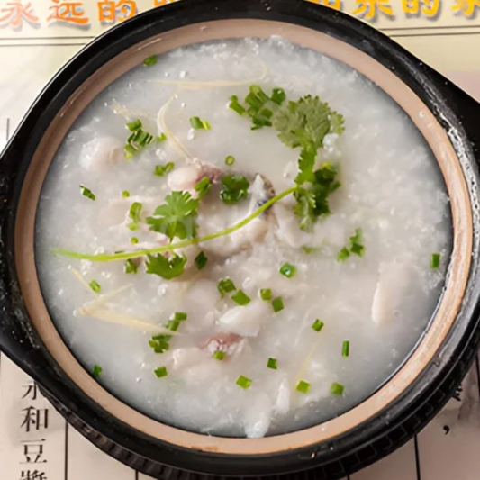 B9. Fresh Fish Head & Belly Congee / 生滾鮮魚頭腩粥