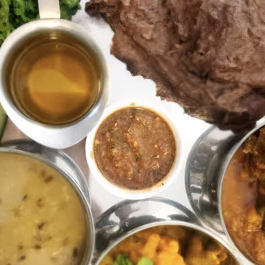 Chicken Nepali Dhido Khana Set