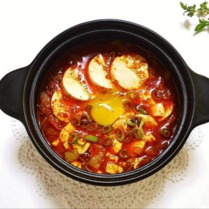 Soft Tofu Stew / 순부두찌개