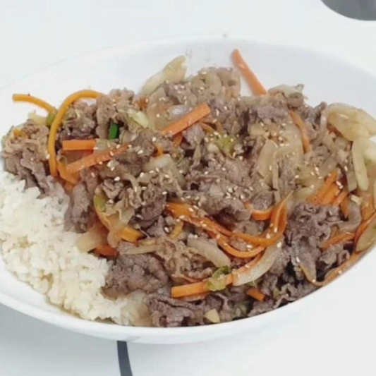 Beef Bulgogi with Rice