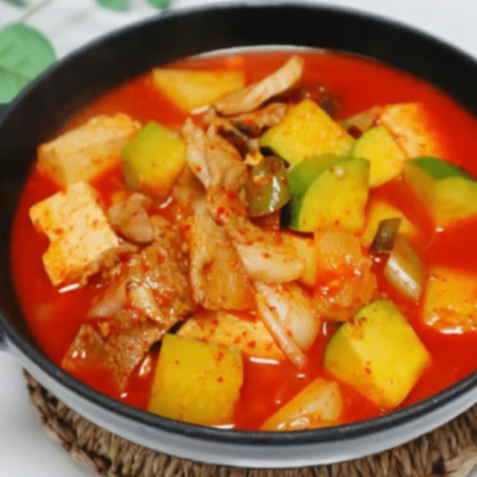 Soybean Tofu Stew / 된장찌개