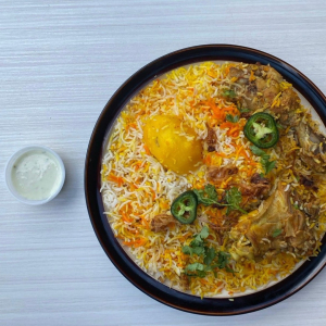 Chicken Biryani with Pop