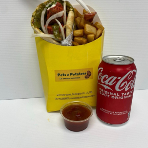 Tandoori Wrap with Pop
