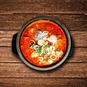 Spicy Pork Belly Soup 매운 돼지 국밥