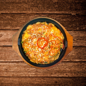 Korean Seafood Pancake 해물파전
