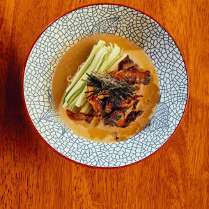 Perilla Oil Makguksu 고소한 들기름 막국수