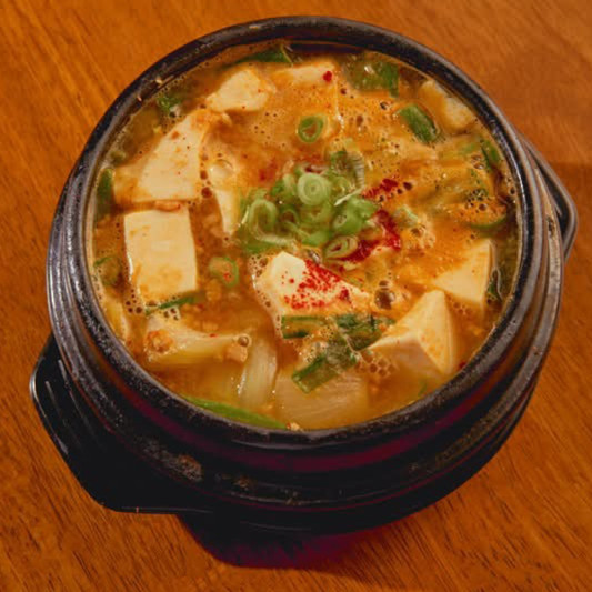 Beef Brisket Soybean Paste Stew 차돌 된장 찌개