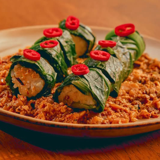 Soybean Paste Ssambap 엄마표 강된장 쌈밥