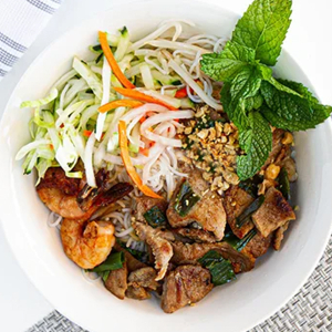 B19. B&uacute;n Thịt Nướng T&ocirc;m Nướng