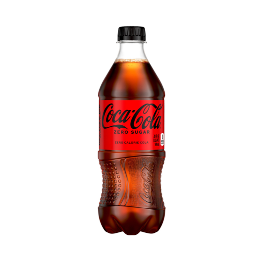 Bottled Coke Zero Sugar