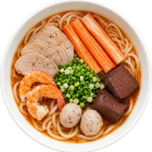 P14. Crab Meat Udon Soup / B&aacute;nh Canh Cua
