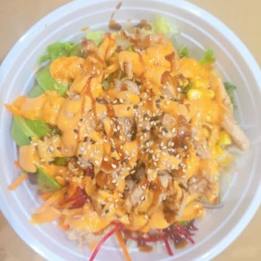Chicken Poke Bowl