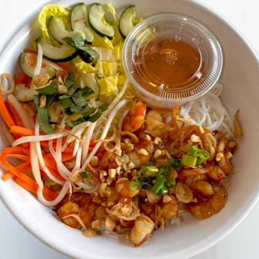 Shrimp B&uacute;n T&ocirc;m Nướng