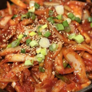 Stir-Fried Spicy Baby Octopus and Pork 쭈삼 볶음