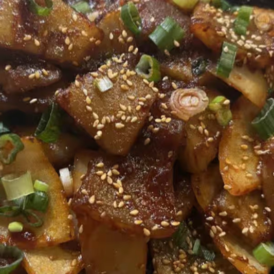Spicy Pork Skin 매운 돼지 껍데기