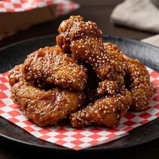 Fried Chicken in Garlic Soy Sauce 크리스피치킨