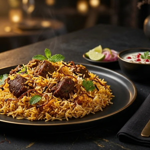 Nawabi Goat Biryani