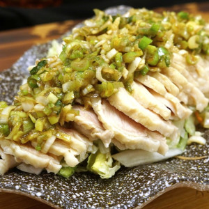 Scallion Chicken / 葱油鸡