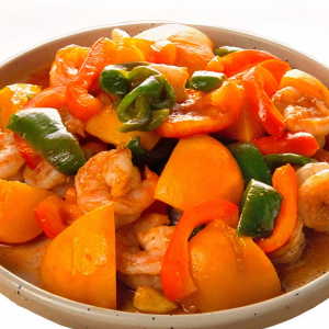 50. Shrimp with Peach 蜜桃虾