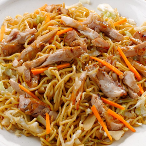 20. Chicken Fried Noodles 鸡肉炒面