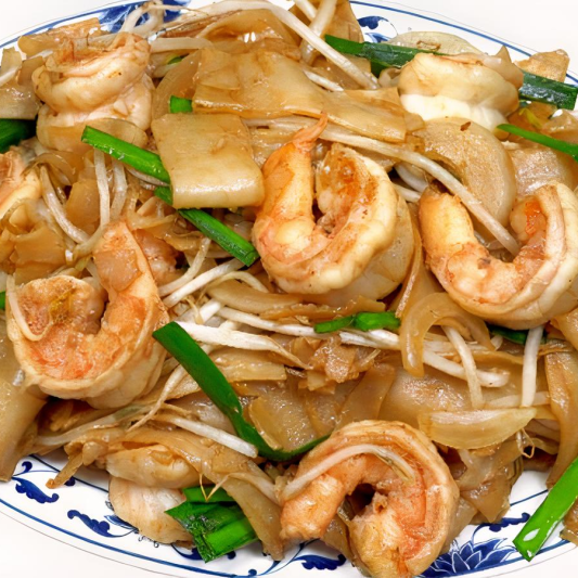 25. Shrimp Chow Mein 虾炒面