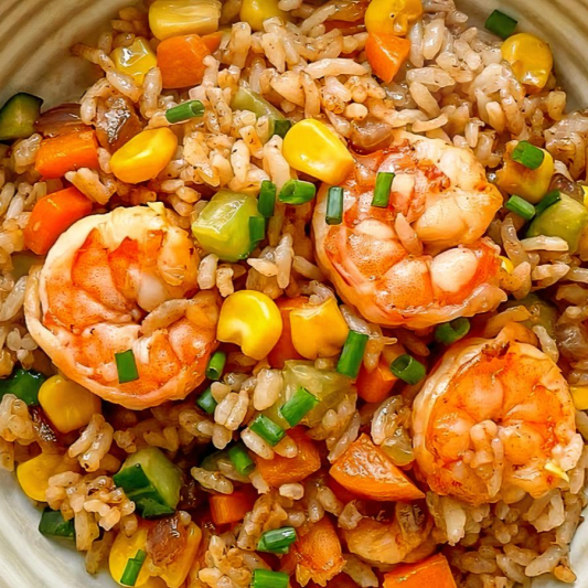 13. Shrimp Fried Rice 虾仁炒饭
