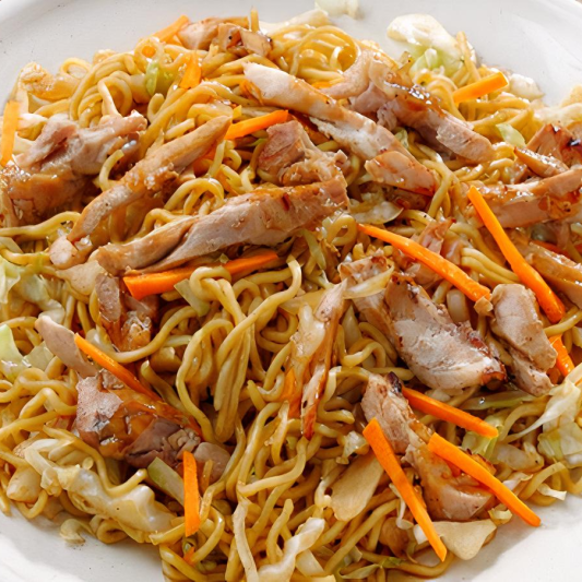 20. Chicken Fried Noodles 鸡肉炒面
