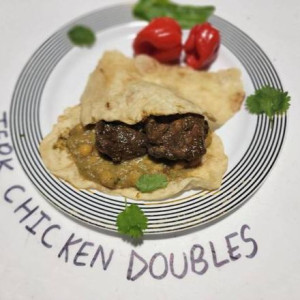 Jerk Chicken Doubles