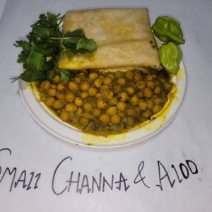 Small Channa & Aloo - Wrapped