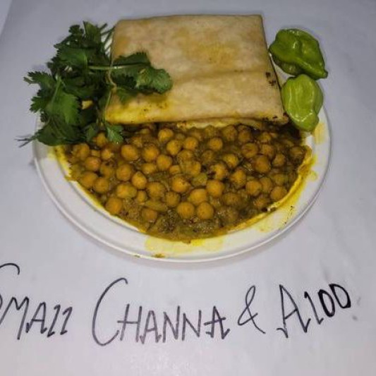 Small Channa & Aloo - Wrapped
