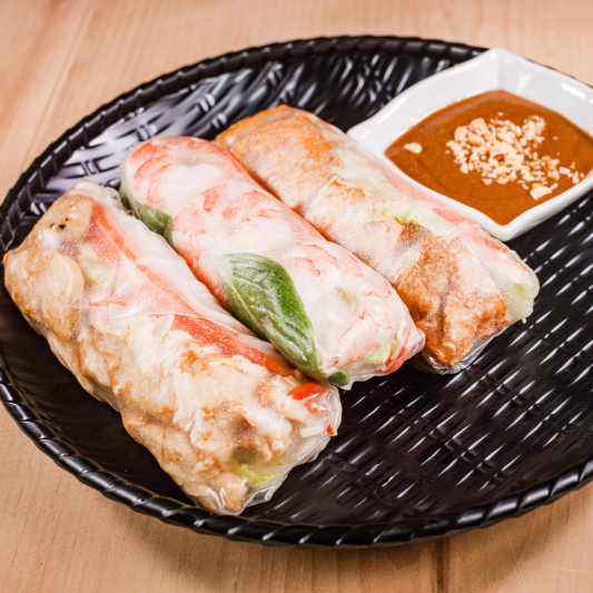 A4. Chicken Rice Paper Wraps (2 pcs)
