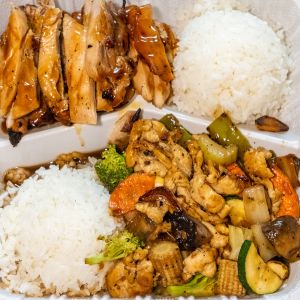 Chicken Teriyaki & Garlic Chicken