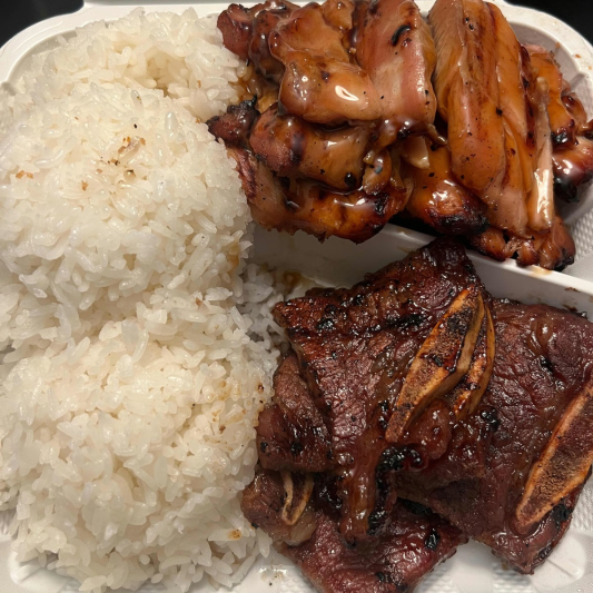 Chicken Teriyaki & Beef Short Ribs