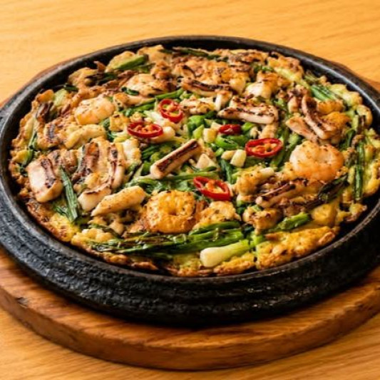 Seafood Pancake 해물파전