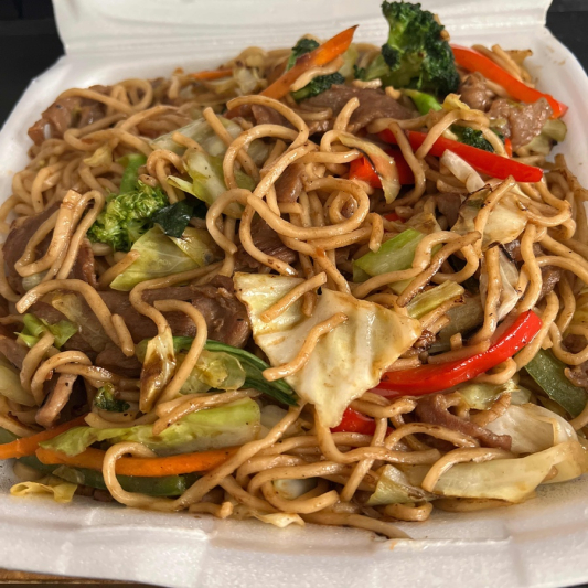 Beef Chop Suey Chow Mein