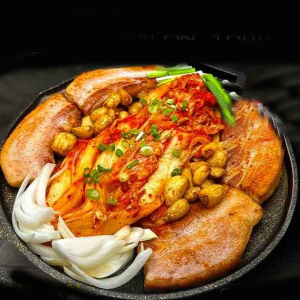 Stir-Fried Kimchi & Pork Belly