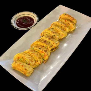 Cheese Rolled Omelette