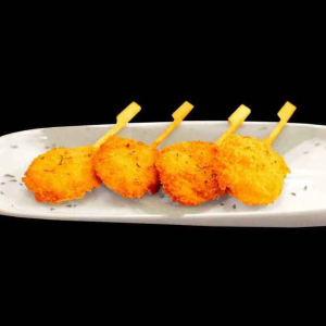 Deep-Fried Shrimp Skewer