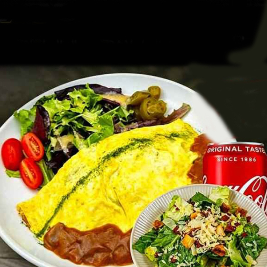 1988 Korean Retro Omelette Rice