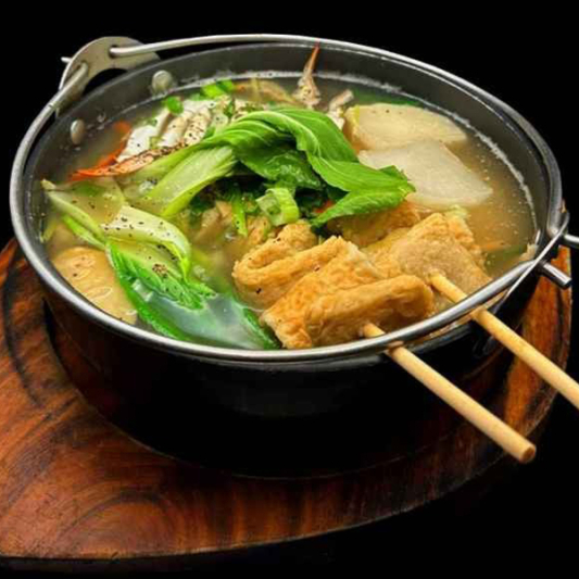 Fish Cake and Crab Soup